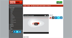 Desktop Screenshot of dota-trade.com